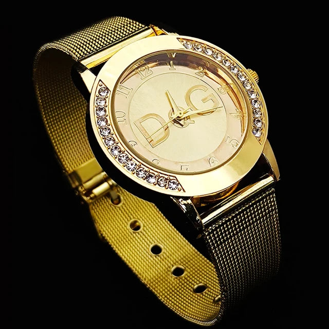 Relógio de Luxo DQG Moda Europeu Para Mulheres