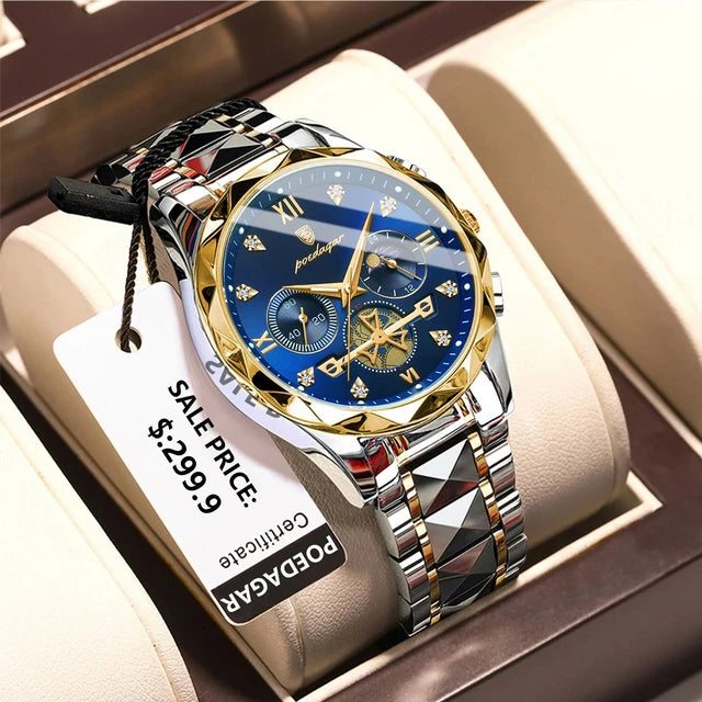 Relógio de Luxo Masculino Poedagar
