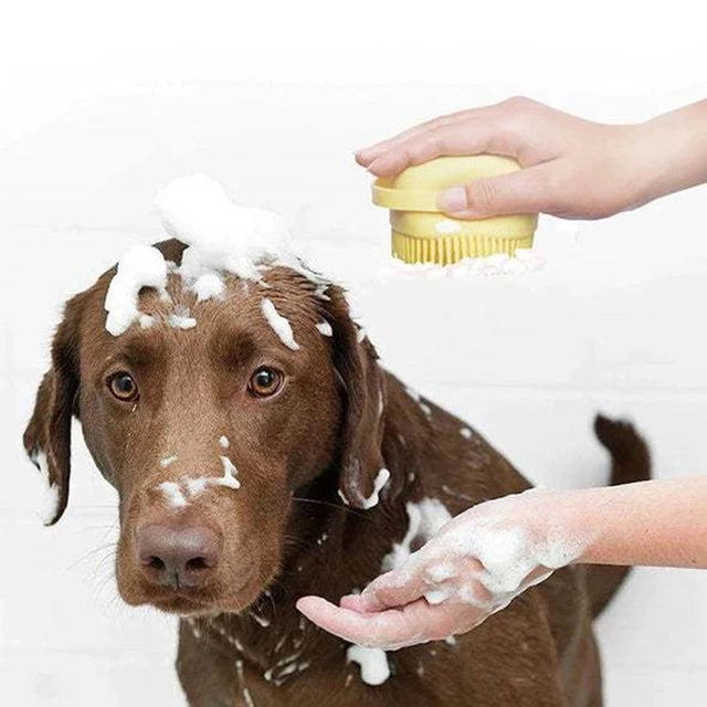 Escova de Banho Para Cão e Gato